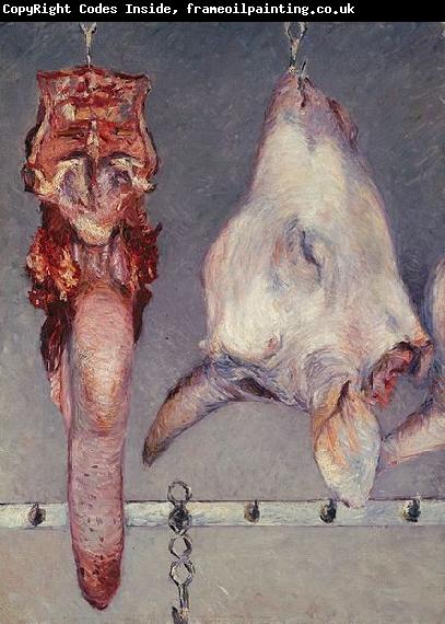 Gustave Caillebotte Calf's Head and Ox Tongue
